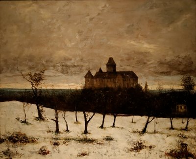 Il Castello di Blonay da Gustave Courbet